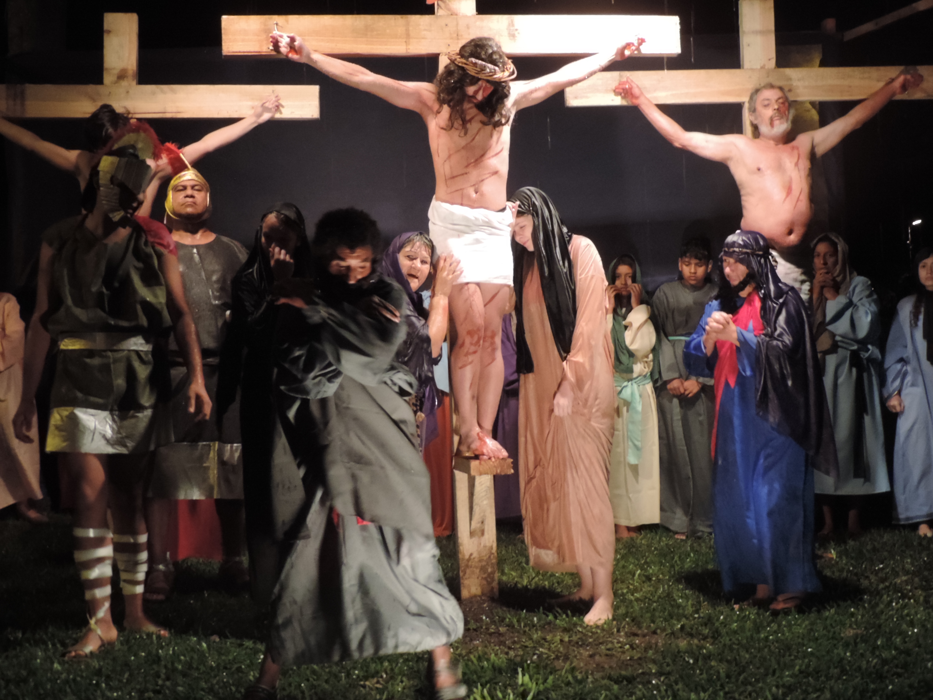 “Renovação” palavra que descreve Espetáculo Paixão e Morte de Cristo